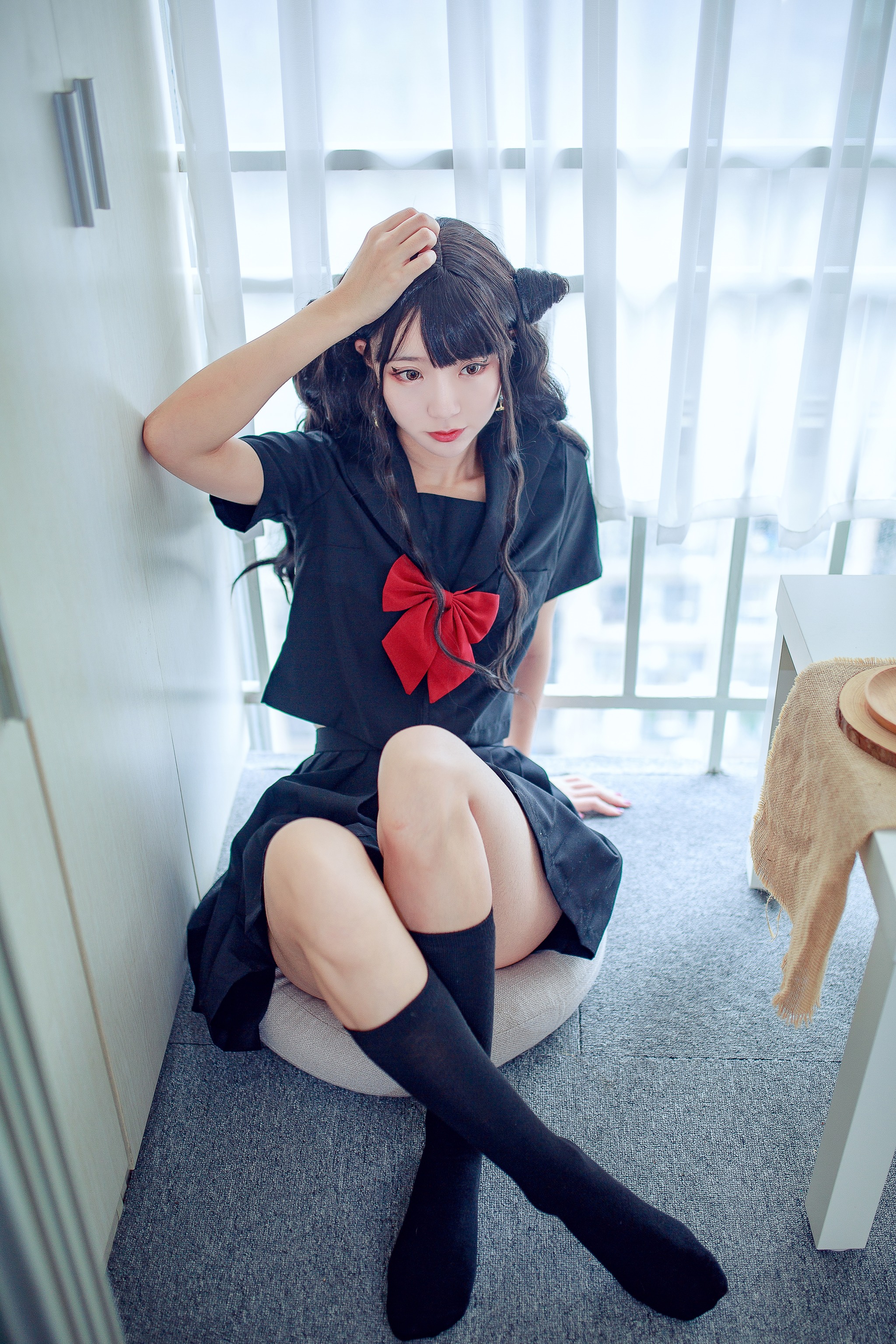 黑川 - NO.053 小恶魔本-JK制服[32P]-XikXak